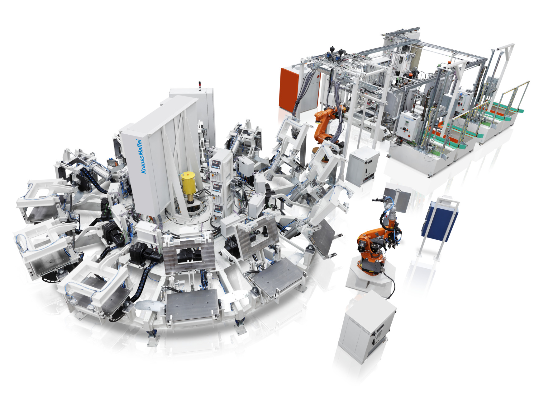Rotary Table System for Precise PU Production | KraussMaffei ...
